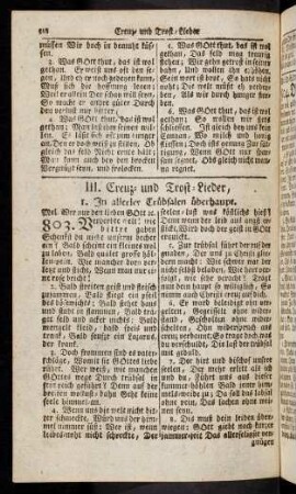 518-576, III. Kreuz- und Trost-Lieder