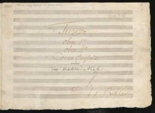 Trios. Fragmente; ob (2), cor inglese; C-Dur; op.87