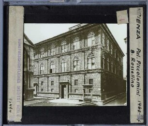 Pienza, Palazzo Piccolomini : Außenansicht