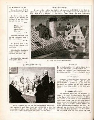 "Einfache Abhilfe" "In der Feststimmung"