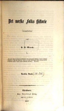 Det norske Folks Historie, 3