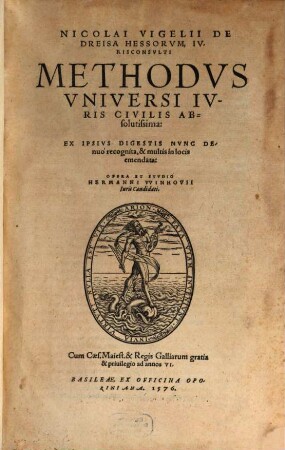 Methodus universi iuris civilis absolutissima