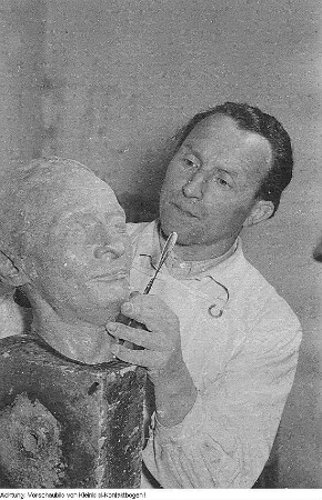 Verschiedene Handwerksberufe, Oktober 1954