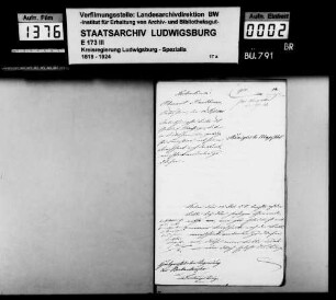 Branntwein, Oberamt Maulbronn