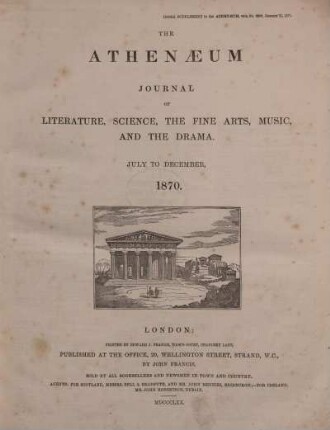 1870,2: The Athenaeum