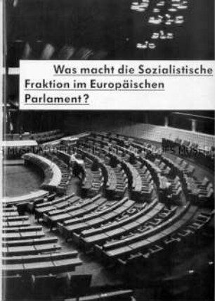 Informationsschrift der SPD zur Arbeit des Europaparlaments