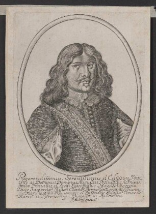 Porträt August, Herzog von Sachsen-Weißenfels (1614-1680)