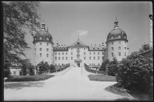 Moritzburg. Schloss, Aufgang