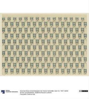 Einwickelpapier der Wiener Werkstätte