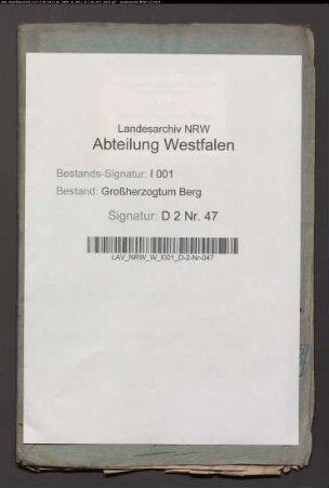 Verpachtung des Holthoff-Busches im Revier Senden, Rentei Lüdinghausen
