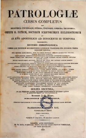 Venerabilis Bedae, Anglo-Saxonis presbyteri, opera omnia, 2