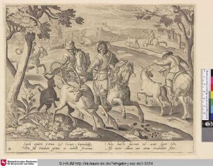 [Hirschjagd mit Lassos; Deer hunt with lasso's]