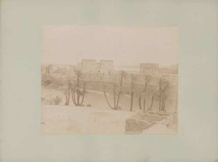 Gesamtansicht von Philae in Ägypten