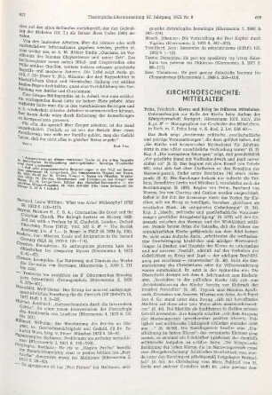 678-680 [Rezension] Prinz, Friedrich, Klerus und Krieg im früheren Mittelalter