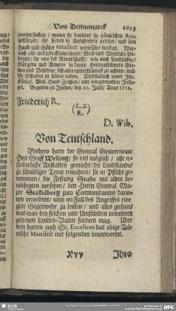 Von Teutschland