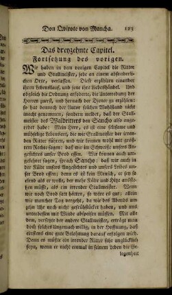 Das dreyzehnte Capitel. Fortsetzung des vorigen.
