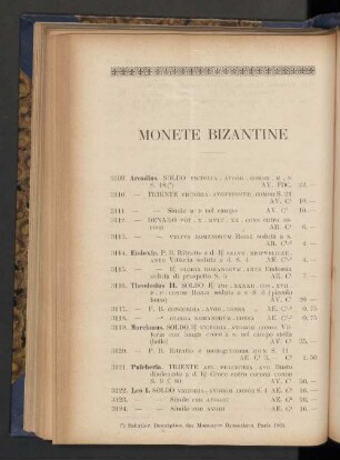 Monete Bizantine