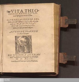 Vita Theoderici Regis Qvondam Ostrogothorum & Italiæ