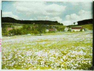 Langenhennersdorf, Blick zum Oberdorf