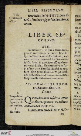 Liber psalmorum secundus