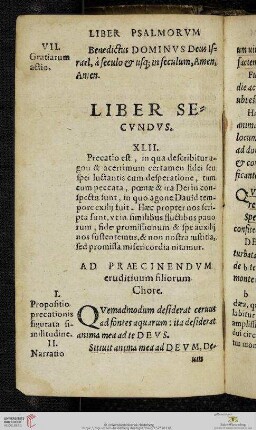 Liber psalmorum secundus