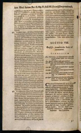 252-256, Sectio VIII