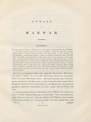 Annals of Marwar