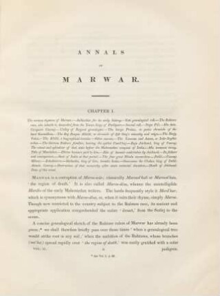 Annals of Marwar