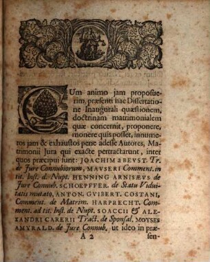 Diss. inaug. iur. de matrimonio duarum foeminarum, sexu masculino simulato, inito