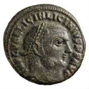 Münze, Follis, 313 - 314 n. Chr.