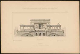 Museum: (aus: Baukunst der Renaissance, Entwürfe von Studirenden unter Leitung von J. C. Raschdorff, III. Jahrgang, Berlin 1882)
