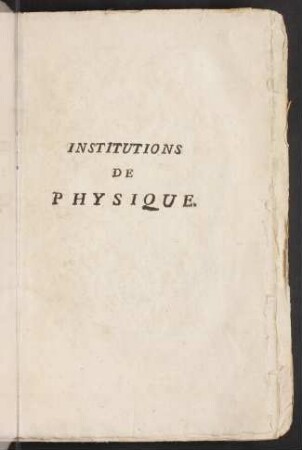 Institutions de physique