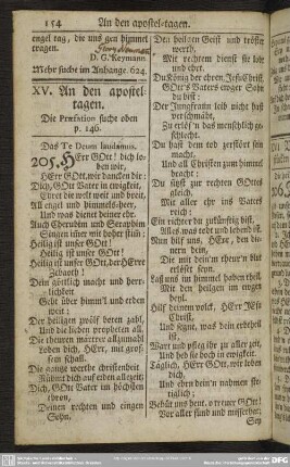 XV. An den apostel-tagen