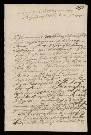 Brief von Jakob Christoph Iselin an Johann Friedrich von Uffenbach, Basel, 26.10.1729