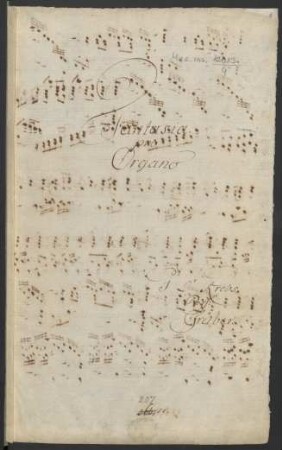 Fantasien und Fugen. Auszüge; org; F-Dur; Krebs-WV 420