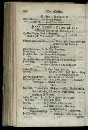 Hohe Samt-Hospitalien