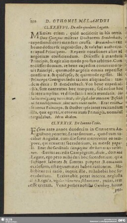 CLXXXVIII. De alioquodam Legato