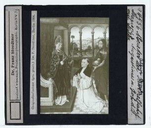 Bouts (Aelbert), Augustinus, Johannes d. T. u. Stifter (Berlin GG 540)