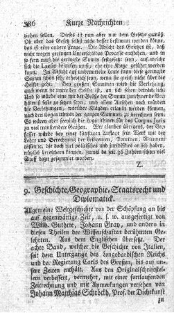 : Allgemeine Weltgeschichte. Bd.8.