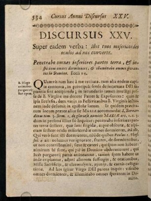 534-542, Discursus XXV
