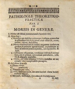 Casus medicinales XXVI selectiores totidem tabulis ad mentem Stahlianam : pathologice, theoretico-practice, breviter descripti, et ... editi a S. F. M. D.