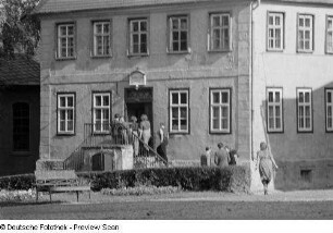 Eingang Beethovenhaus des Schlosses Belvedere