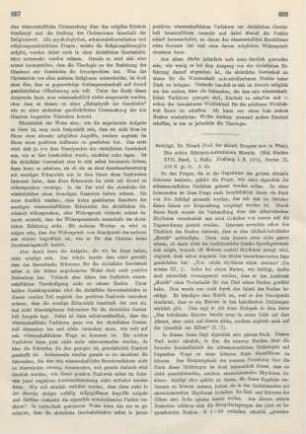 608-609 [Rezension] Schlögl, Nivard, Die echte biblisch-hebraeische Metrik