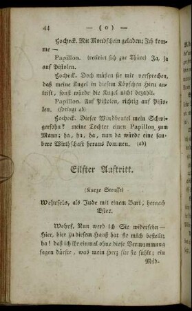 Eilfter Auftritt. - Fünfzehnter Auftritt.