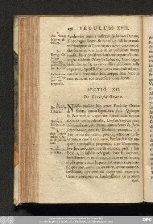 Sectio XII. De Ecclesia Graeca.