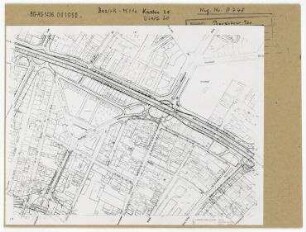 Hauptverkehrsstraßenplanung im Umfeld der Volksbühne. Berlin, Mitte, Liebknechtstraße/Alte Schönhauser Straße/Wilhelm-Pieck-Straße (Torstraße)/Linienstraße/Neue Königstraße/Weydinger Straße