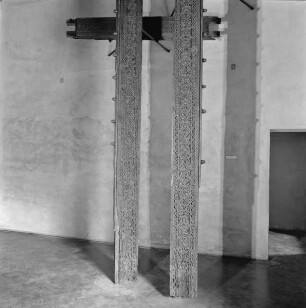 Fragmente eines Türrahmens aus der Cappella Palatina