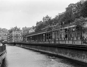 Mühlenkolonnade : Karlsbad (Karlovy Vary/Tschechische Republik). Mühlenkolonnade