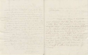 Peter Perez Burdett an Karoline Luise von Baden (Rastatt)