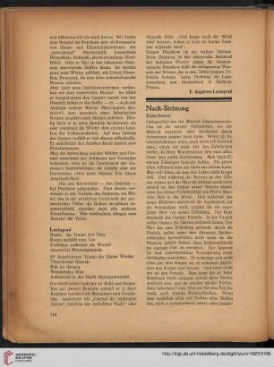 Nach-Sichtung